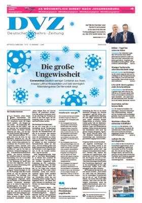  DVZ - Deutsche Verkehrs-Zeitung | Zeitschrift |  Sack Fachmedien
