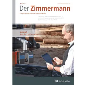 RM Rudolf Müller Medien GmbH |  Der Zimmermann | Zeitschrift |  Sack Fachmedien