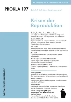  PROKLA | Zeitschrift |  Sack Fachmedien