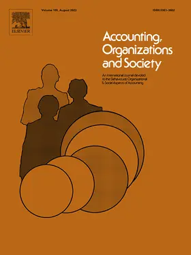 Editor-in-Chief: Keith Robson |  Accounting, Organizations and Society | Zeitschrift |  Sack Fachmedien