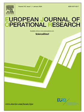 European Journal of Operational Research | North-Holland | Zeitschrift | sack.de