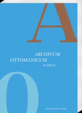 Archivum Ottomanicum | Harrassowitz | Zeitschrift | sack.de