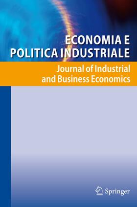 Journal of Industrial and Business Economics | Springer | Zeitschrift | sack.de