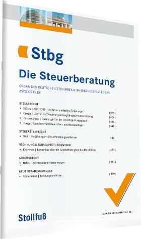 Die Steuerberatung (Stbg) | Stollfuß | Zeitschrift | sack.de