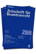 W. Kohlhammer GmbH |  Zeitschrift für Beamtenrecht | Zeitschrift |  Sack Fachmedien