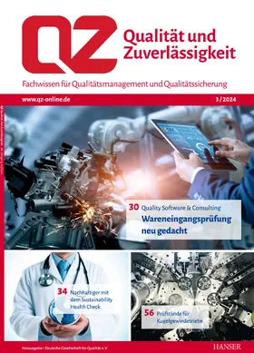Prof. Dr.-Ing. Herbert Schnauber |  QZ Qualität und Zuverlässigkeit | Zeitschrift |  Sack Fachmedien