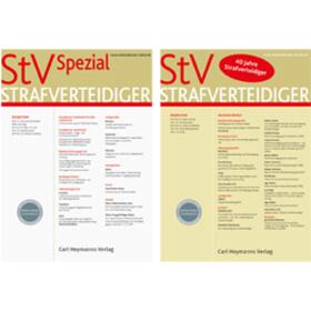 Strafverteidiger - StV | Luchterhand Verlag | Zeitschrift | sack.de