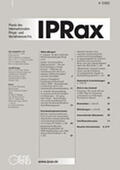 Henrich, Dieter / von Hoffmann, Bernd / Jayme, Erik u.a. |  Praxis des internationalen Privat- und Verfahrensrecht (IPRax) | Zeitschrift |  Sack Fachmedien