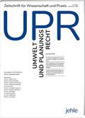 Dr. Kormann, Joachim |  UPR – Umwelt- und Planungsrecht | Zeitschrift |  Sack Fachmedien