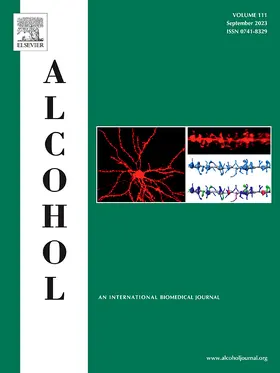 Editor-in-Chief: D.M. Lovinger, PhD |  Alcohol | Zeitschrift |  Sack Fachmedien