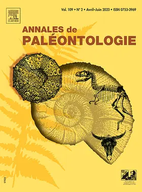  Annales de Paleontologie | Zeitschrift |  Sack Fachmedien