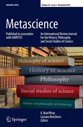 Metascience | Springer | Zeitschrift | sack.de