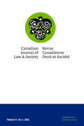  Canadian Journal of Law & Society / La Revue Canadienne Droit et Société | Zeitschrift |  Sack Fachmedien