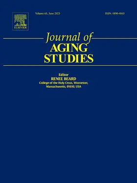  Journal of Aging Studies | Zeitschrift |  Sack Fachmedien