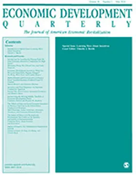 Economic Development Quarterly | SAGE Publishing | Zeitschrift | www.sack.de