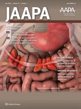 Journal of American Academy of PAs (JAAPAs) | Lippincott | Zeitschrift | sack.de