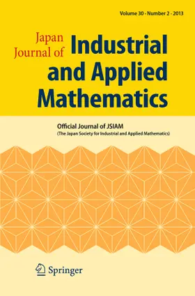  Japan Journal of Industrial and Applied Mathematics | Zeitschrift |  Sack Fachmedien