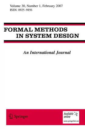 Editor-in-Chief: Daniel Kroening |  Formal Methods in System Design | Zeitschrift |  Sack Fachmedien