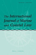  The International Journal of Marine and Coastal Law | Zeitschrift |  Sack Fachmedien
