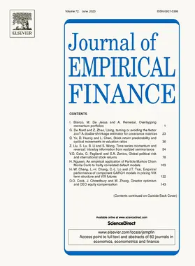 Journal of Empirical Finance | North-Holland | Zeitschrift | sack.de