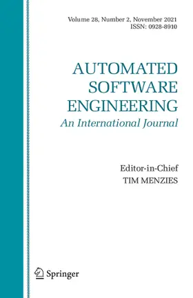 Automated Software Engineering | Springer | Zeitschrift | www.sack.de