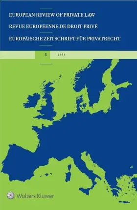 European Review of Private Law | Kluwer Law International | Zeitschrift | sack.de