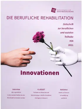 Prof. Karl-Heinz Eser |  Die Berufliche Rehabilitation | Zeitschrift |  Sack Fachmedien