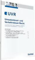 Umsatzsteuer- und Verkehrsteuer-Recht UVR