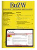 Europäische Zeitschrift für Wirtschaftsrecht (EuZW)