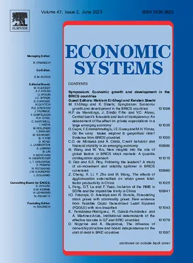 Economic Systems | North-Holland | Zeitschrift | sack.de