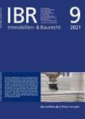  IBR Immobilien- & Baurecht | Zeitschrift |  Sack Fachmedien