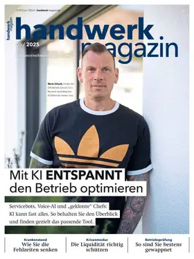  handwerk magazin | Zeitschrift |  Sack Fachmedien
