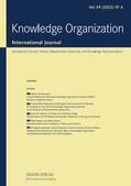  Knowledge Organization | Zeitschrift |  Sack Fachmedien