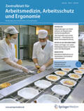 Schriftleiter: D.A. Groneberg / M. Jäger |  Zentralblatt für Arbeitsmedizin, Arbeitsschutz und Ergonomie | Zeitschrift |  Sack Fachmedien