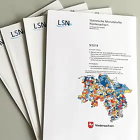  Statistisches Monatsheft Niedersachsen | Zeitschrift |  Sack Fachmedien