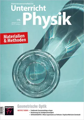 Unterricht Physik | Friedrich Verlag | Zeitschrift | sack.de