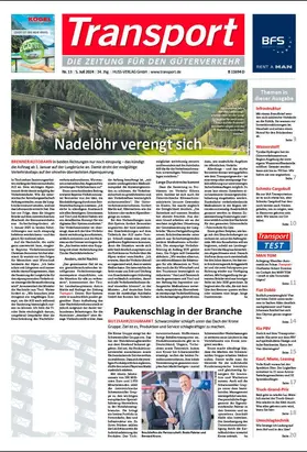 Wolfgang Huss, Christoph Huss |  Zeitung Transport | Zeitschrift |  Sack Fachmedien