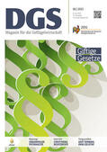  DGS Magazin | Zeitschrift |  Sack Fachmedien