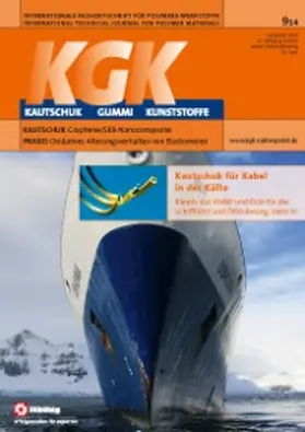  KGK Kautschuk Gummi Kunststoffe | Zeitschrift |  Sack Fachmedien