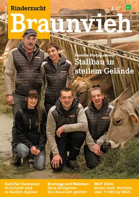 Deutscher Landwirtschaftsverlag GmbH |  RINDERZUCHT Braunvieh | Zeitschrift |  Sack Fachmedien