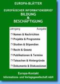  Europäischer Informationsbrief Bildung & Beschäftigung | Zeitschrift |  Sack Fachmedien