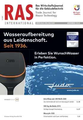  RAS international | Zeitschrift |  Sack Fachmedien