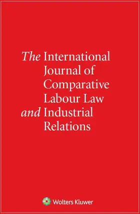 International Journal of Comparative Labour Law | Kluwer Law International | Zeitschrift | sack.de