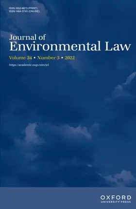 Journal of Environmental Law | Oxford University Press | Zeitschrift | sack.de