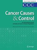 Editor-in-Chief: Immaculata De Vivo |  Cancer Causes & Control | Zeitschrift |  Sack Fachmedien