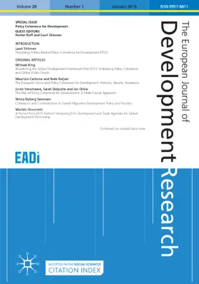The European Journal of Development Research | Palgrave Macmillan | Zeitschrift | www.sack.de