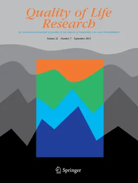 Co-Editors-in-Chief: J. Böhnke / F.J. Oort |  Quality of Life Research | Zeitschrift |  Sack Fachmedien