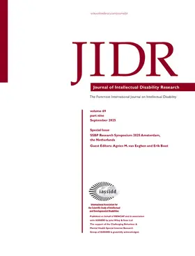  Journal of Intellectual Disability Research | Zeitschrift |  Sack Fachmedien