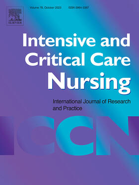 Editor-in-Chief: Ms. Deborah Dawson |  Intensive and Critical Care Nursing | Zeitschrift |  Sack Fachmedien