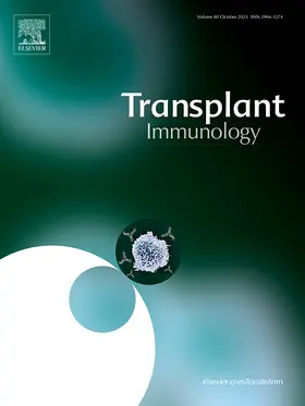 Transplant Immunology | Elsevier | Zeitschrift | sack.de